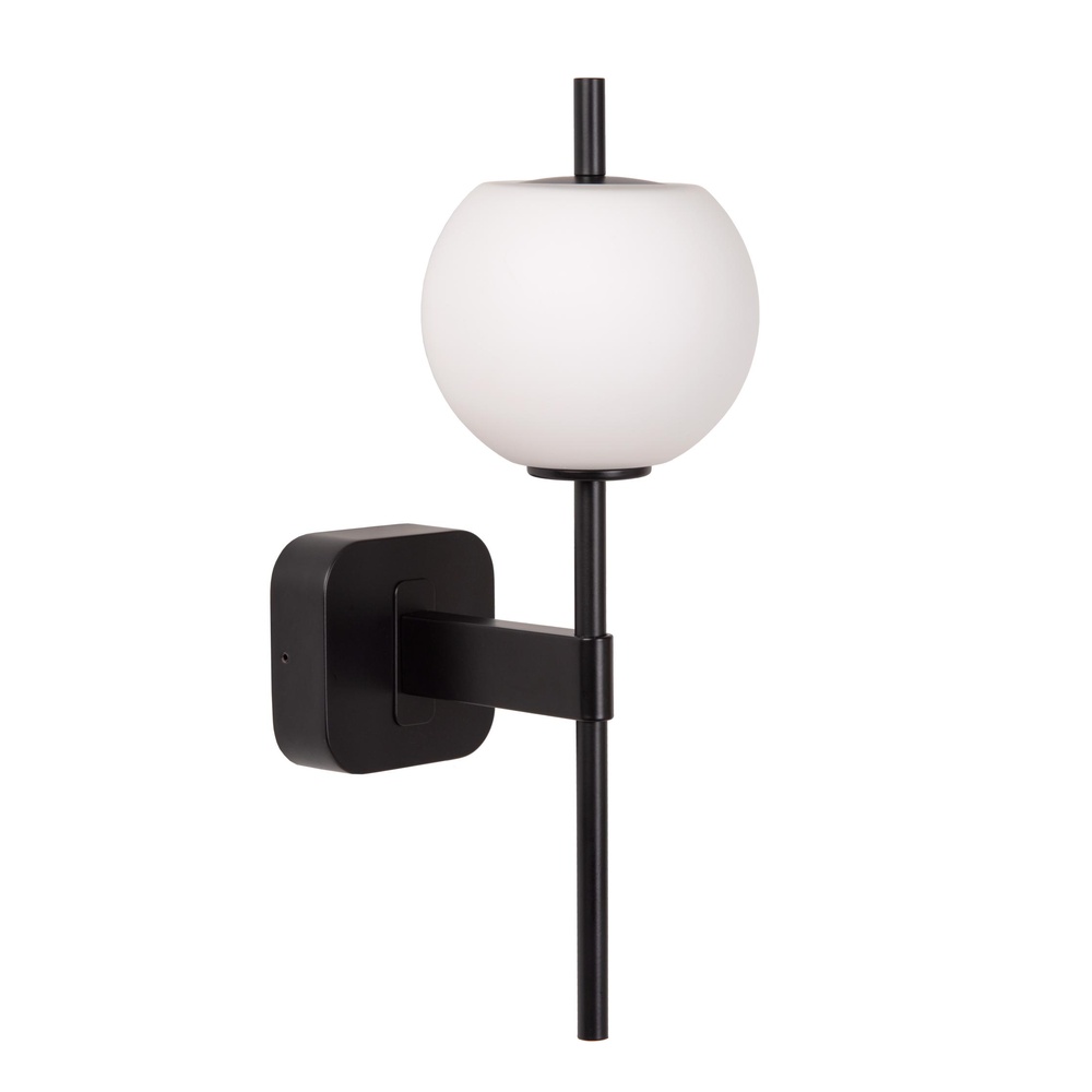 Lucide WandlampElda zwart - 04215/01/30